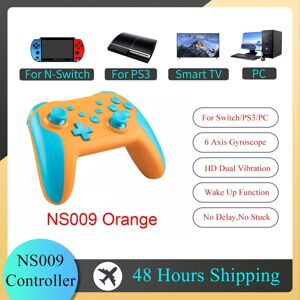Unbranded (Orange) GAMINJA NS009 Bluetooth Game Controller Wireless Gamepad For Nintendo S Unbranded (Orange) GAMINJA NS009 Bluetooth Game Controller Wireless Gamepad For Nintendo S