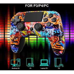 Unbranded (Tooth Monster) GAMINJA P47 Bluetooth Controller Dual Vibration Wireless Gamepad Unbranded (Tooth Monster) GAMINJA P47 Bluetooth Controller Dual Vibration Wireless Gamepad