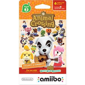Nintendo Animal Crossing amiibo cards Series 2 (6-Pack) - Wii U Nintendo Animal Crossing amiibo cards Series 2 (6-Pack) - Wii U