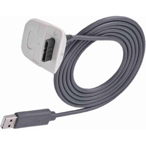 Unbranded Xbox 360 Wireless Controller USB Charging Cable (White) – 1.5m Fast-Charge Cord, Unbranded Xbox 360 Wireless Controller USB Charging Cable (White) – 1.5m Fast-Charge Cord,