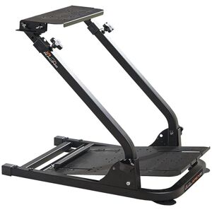 X Rocker Foldable Racing Wheel Stand with Seat Fixing Rod, Adjustable Height, Adjustable X Rocker Foldable Racing Wheel Stand with Seat Fixing Rod, Adjustable Height, Adjustable