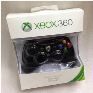 Unbranded 1pcs Genuine Wireless Game Controller For Microsoft Xbox 360 Black Gamepad Unbranded 1pcs Genuine Wireless Game Controller For Microsoft Xbox 360 Black Gamepad