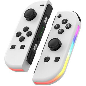 Unbranded 1 Pair of Wireless Joy-Con Controllers for Nintendo Switch - BT 5.2 RGB LED - Do Unbranded 1 Pair of Wireless Joy-Con Controllers for Nintendo Switch - BT 5.2 RGB LED - Do