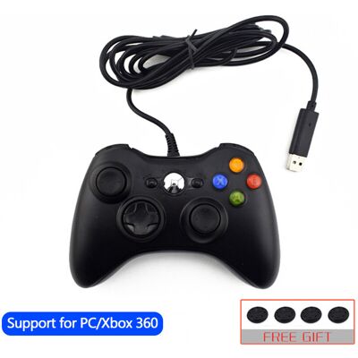 Maxpower (black) DATA FROG USB Wired Gamepad Joystick for Xbox 360 /Slim PC Controller Maxpower (black) DATA FROG USB Wired Gamepad Joystick for Xbox 360 /Slim PC Controller
