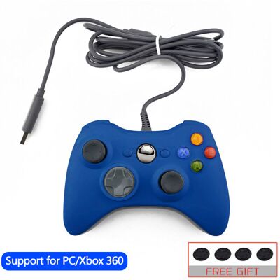 Maxpower (blue) DATA FROG USB Wired Gamepad Joystick for Xbox 360 /Slim PC Controller Maxpower (blue) DATA FROG USB Wired Gamepad Joystick for Xbox 360 /Slim PC Controller