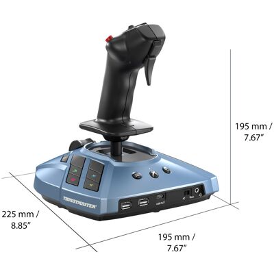 Thrustmaster TCA Sidestick X Airbus Edition - High-Precision Flight Stick for Xb Thrustmaster TCA Sidestick X Airbus Edition - High-Precision Flight Stick for Xb