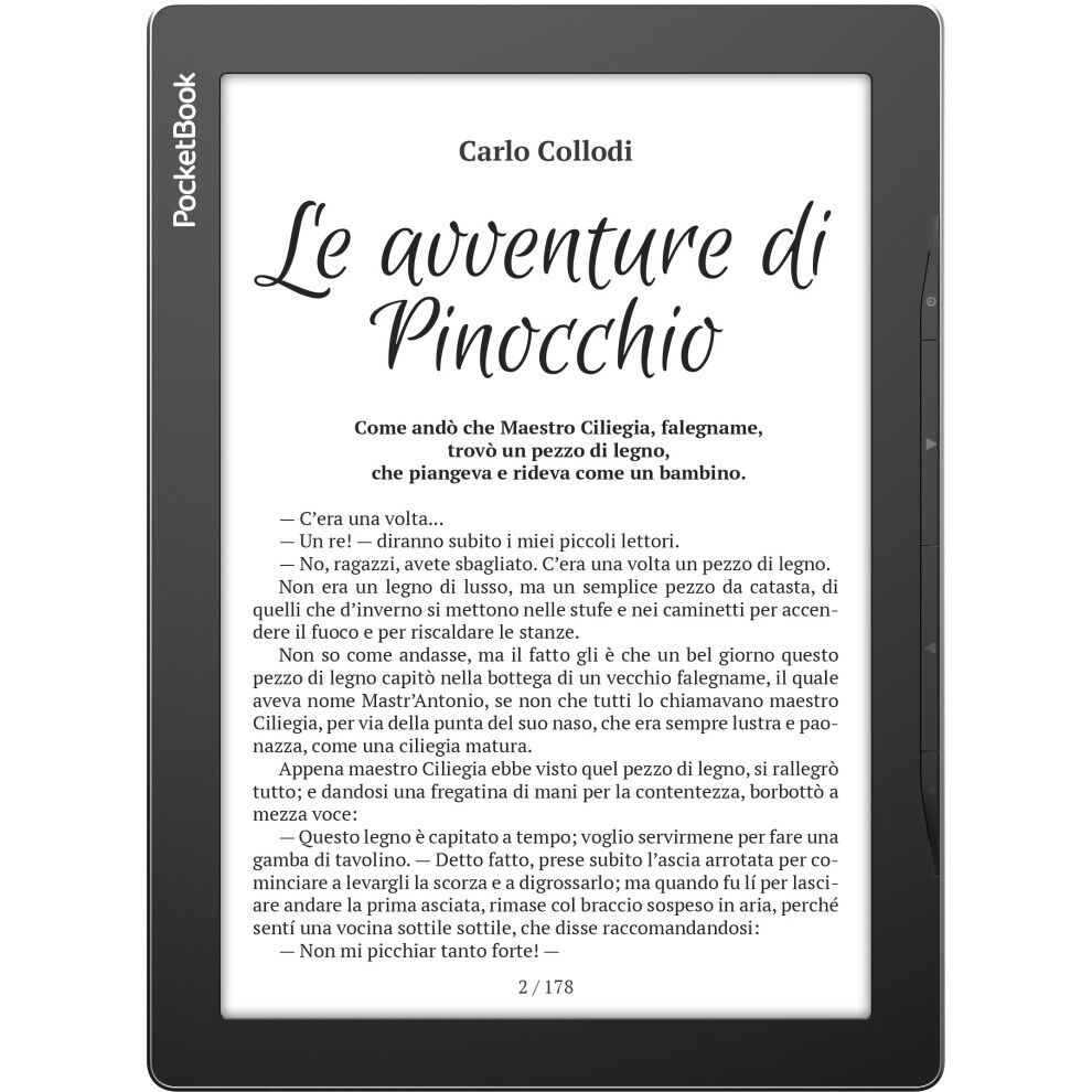 PocketBook InkPad Lite e-book reader Touchscreen 8 GB Wi-Fi Black,...