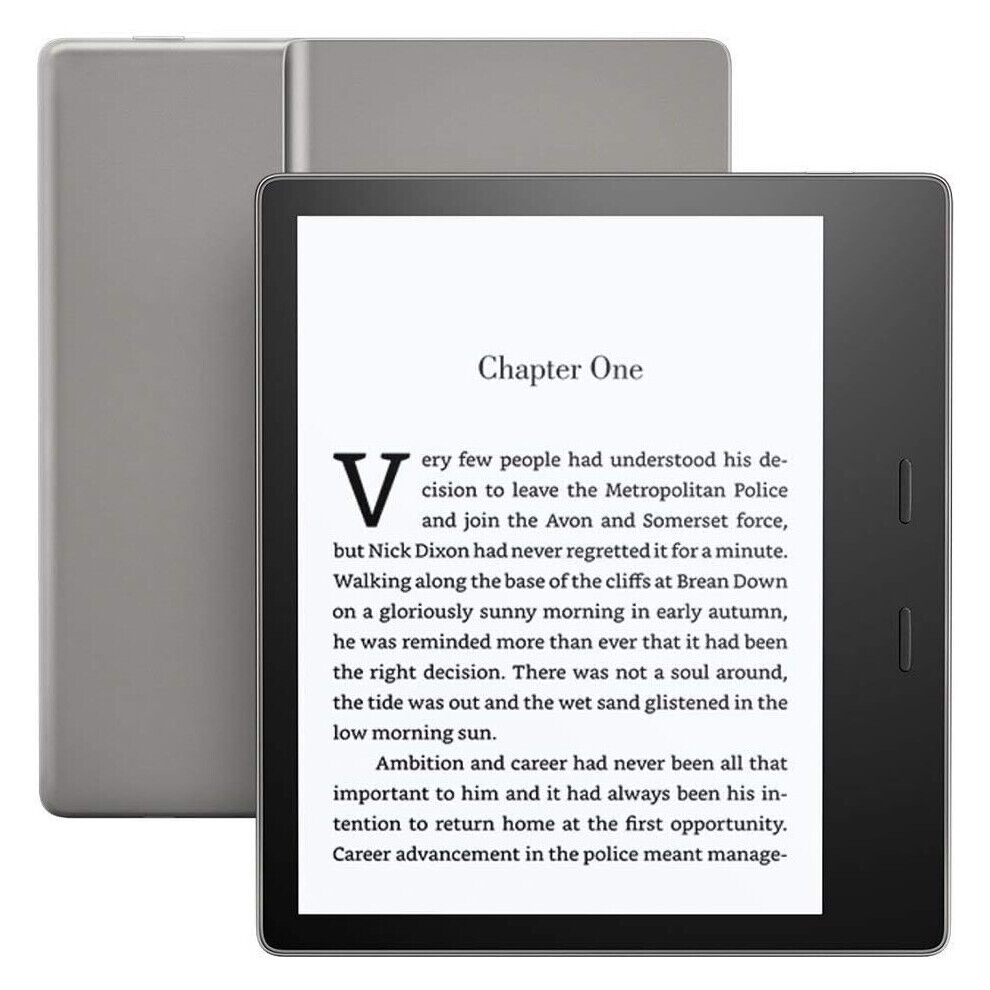 Amazon REFURBISHED Kindle Oasis E-reader 9th Gen 7" 32GB Wi-Fi Waterproof with Light