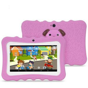 HOD Office (Pink) Kid's Tablets & Computers Colourful 7-Inch Android Tablet With Protective HOD Office (Pink) Kid's Tablets & Computers Colourful 7-Inch Android Tablet With Protective
