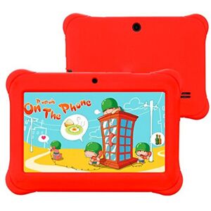 Aihongtai (Red) Learning Tablet for Kids Android 10 7 Inch 2GB 16GB Kids Tablet Toddler Aihongtai (Red) Learning Tablet for Kids Android 10 7 Inch 2GB 16GB Kids Tablet Toddler