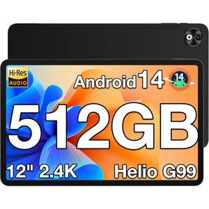 (Black) DOOGEE T40 Pro Tablet 8GB RAM 512GB ROM 10800mAh (Black) DOOGEE T40 Pro Tablet 8GB RAM 512GB ROM 10800mAh