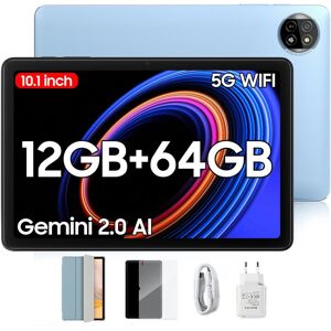 Blackview Tablet 10 Inch Android 15 12GB+64GB 6600mAh Gemini 2.0 AI, Blue Blackview Tablet 10 Inch Android 15 12GB+64GB 6600mAh Gemini 2.0 AI, Blue