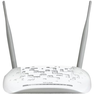 TP-LINK - 300Mbps Wireless N USB VDSL/ADSL Modem Router TP-LINK - 300Mbps Wireless N USB VDSL/ADSL Modem Router
