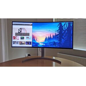 LG G 38WN95CP-W.AEK 38" Ultra Wide Quad HD IPS Curved Monitor 144Hz 1ms White LG G 38WN95CP-W.AEK 38" Ultra Wide Quad HD IPS Curved Monitor 144Hz 1ms White