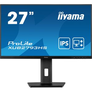 IIYAMA ProLite XUB2793HS-B6 - LED monitor - Full HD (1080p) - 27" IIYAMA ProLite XUB2793HS-B6 - LED monitor - Full HD (1080p) - 27"
