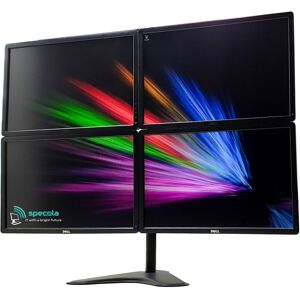 Dell REFURBISHED Multi Screen Quad Trading Monitor (1920 x 1080) - 4 x 24" Monitors - VGA Dell REFURBISHED Multi Screen Quad Trading Monitor (1920 x 1080) - 4 x 24" Monitors - VGA