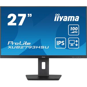 68,6cm/27" (1920x1080) iiyama ProLite XUB2793HSU-B7 16:9 FHD IPS 1ms 100Hz HDMI 68,6cm/27" (1920x1080) iiyama ProLite XUB2793HSU-B7 16:9 FHD IPS 1ms 100Hz HDMI