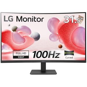 LG Electronics Curved Wide screen Monitor 32MR50C-B, 32 Inch, Full HD 1080p, 100 LG Electronics Curved Wide screen Monitor 32MR50C-B, 32 Inch, Full HD 1080p, 100