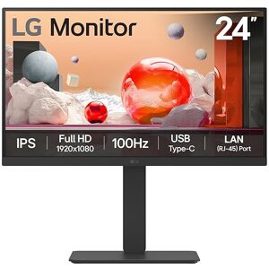 LG Monitor 24BA750 - FHD 1080p IPS 24 inch, 100Hz, 5ms, Office Display, Built-in LG Monitor 24BA750 - FHD 1080p IPS 24 inch, 100Hz, 5ms, Office Display, Built-in