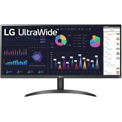86,6cm/34" (2560x1080) LG UltraWide 34WQ500-B 21:9 IPS 5ms 100Hz HDMI DP Black 86,6cm/34" (2560x1080) LG UltraWide 34WQ500-B 21:9 IPS 5ms 100Hz HDMI DP Black