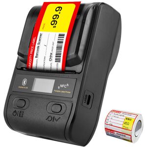 GreenZech (US Plug) Bluetooth Thermal Label Printer Mini Portable 58mm Receipt Printer Sma GreenZech (US Plug) Bluetooth Thermal Label Printer Mini Portable 58mm Receipt Printer Sma