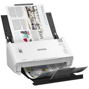 Dual Face Scanner Epson WorkForce DS-410 600 dpi USB 2.0 White Dual Face Scanner Epson WorkForce DS-410 600 dpi USB 2.0 White