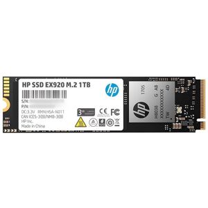 HP EX920 M.2 1TB PCIe 3.1 X4 Nvme 3D TLC NAND Internal Solid State Drive (SSD) M HP EX920 M.2 1TB PCIe 3.1 X4 Nvme 3D TLC NAND Internal Solid State Drive (SSD) M
