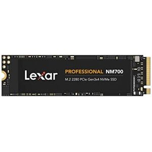 Lexar Professional NM700 M.2 2280 PCIe NVMe 512GB SSD, Gaming, Up To 3500MB/s (L Lexar Professional NM700 M.2 2280 PCIe NVMe 512GB SSD, Gaming, Up To 3500MB/s (L