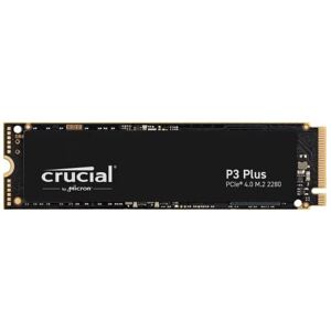 Crucial P3 Plus 500GB M.2 PCIe Gen4 NVMe Internal SSD - Up to 5000MB/s - CT500P3 Crucial P3 Plus 500GB M.2 PCIe Gen4 NVMe Internal SSD - Up to 5000MB/s - CT500P3