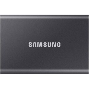 SAMSUNG T7 Portable SSD - 1 TB - USB 3.2 Gen.2 Externe SSD Titan Gray (MU-PC1T0T SAMSUNG T7 Portable SSD - 1 TB - USB 3.2 Gen.2 Externe SSD Titan Gray (MU-PC1T0T