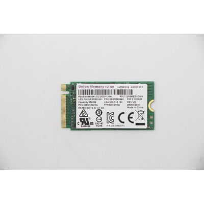 Lenovo UMIS AM620 256GB PCIe M.2 SSD - SSD Lenovo UMIS AM620 256GB PCIe M.2 SSD - SSD