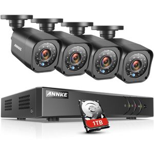 ANNKE - 4CH+1CH 1080P Lite - 1TB - 4-channel - Outdoor - DVR System ANNKE - 4CH+1CH 1080P Lite - 1TB - 4-channel - Outdoor - DVR System