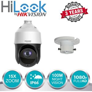 Hikvision (Ceiling Bracket) Hilook PTZ Camera 2MP 1080P 15X Zoom PTZ TVI 100M IR PTZ-T4215 Hikvision (Ceiling Bracket) Hilook PTZ Camera 2MP 1080P 15X Zoom PTZ TVI 100M IR PTZ-T4215