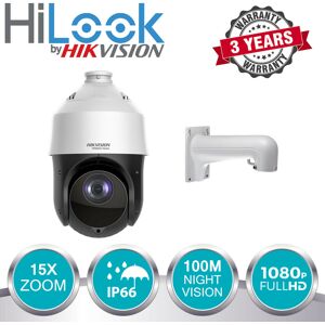Hikvision (Wall Bracket) Hilook PTZ Camera 2MP 1080P 15X Zoom PTZ TVI 100M IR PTZ-T4215I-D Hikvision (Wall Bracket) Hilook PTZ Camera 2MP 1080P 15X Zoom PTZ TVI 100M IR PTZ-T4215I-D