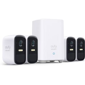 eufy Security eufyCam 2C Pro 4-Cam Kit Security Camera Outdoor, Wireless Home Se eufy Security eufyCam 2C Pro 4-Cam Kit Security Camera Outdoor, Wireless Home Se