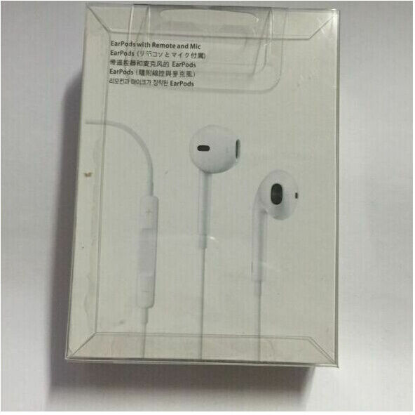 Unbranded Original Genuine APPLE EarPods Earphones For IPhone 6 Plus/5S/5c/4S with Packing