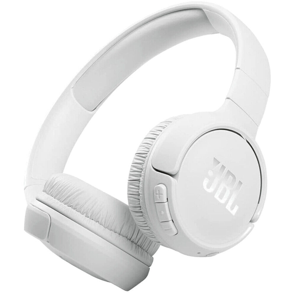 JBL Tune 510BT Wireless Bluetooth On-Ear Headphones - White