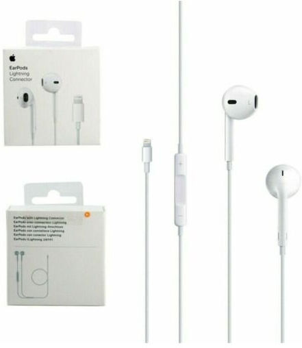 Geniune Apple EarPods In-Ear Headphone with Lightning Connector MMTN2ZMA A1748 R