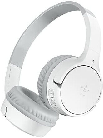 Belkin SoundForm Mini Kids Wireless Headphones with Built in Microphone, On Ear