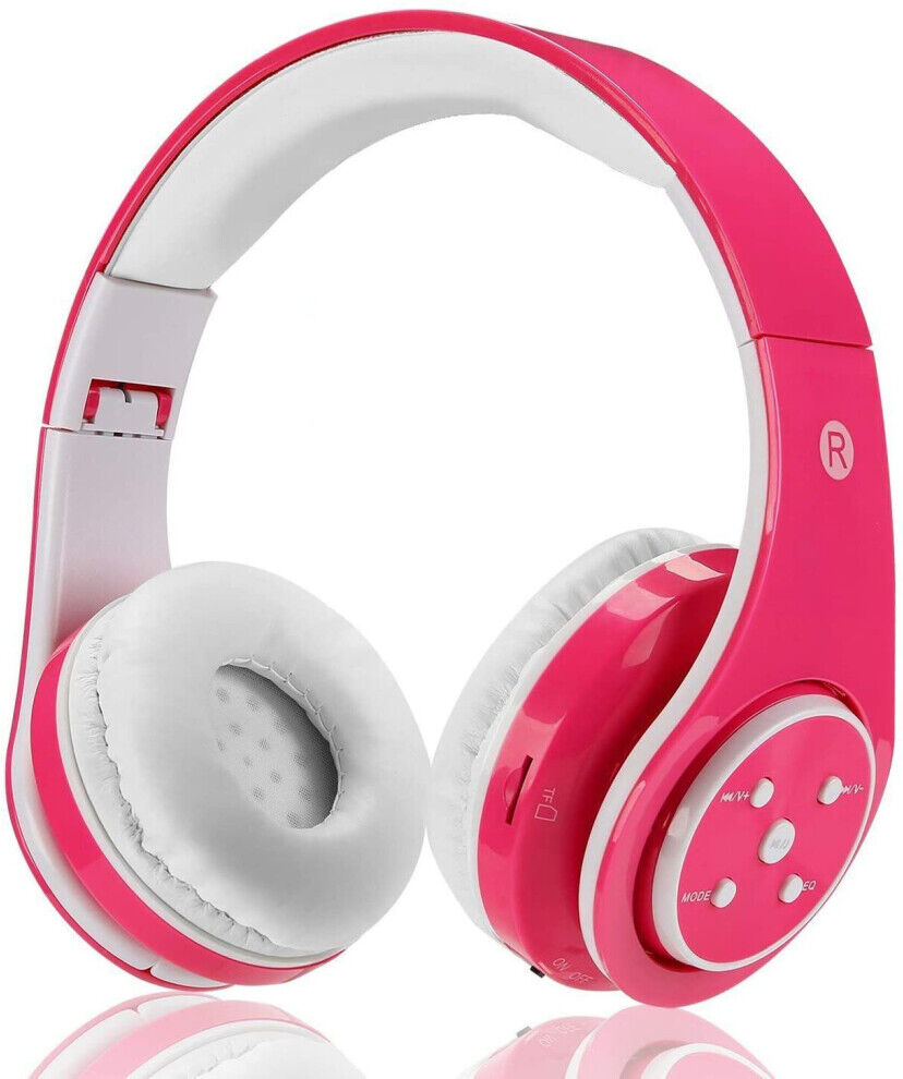 LimbO Kids Bluetooth Headphones, Wireless Headphones for Girls with Microphone Volume