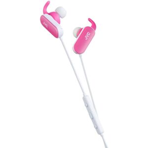 JVC Wireless Sports In-Ear Bluetooth Headphone - Pink (HAEBT5PE) JVC Wireless Sports In-Ear Bluetooth Headphone - Pink (HAEBT5PE)