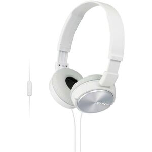 Sony Headphones MDR-ZX310AP Foldable Stereo Headset Earphones-White. With Mic Sony Headphones MDR-ZX310AP Foldable Stereo Headset Earphones-White. With Mic
