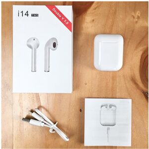 Unbranded White I14 TWS Wireless Bluetooth 5.0 Earphone Super 3D Stereo Earbuds Unbranded White I14 TWS Wireless Bluetooth 5.0 Earphone Super 3D Stereo Earbuds