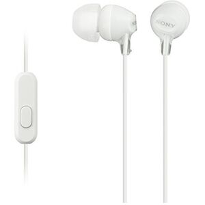 Sony MDR-EX15APWZ(CE7) Earphones - White - Earphones Sony MDR-EX15APWZ(CE7) Earphones - White - Earphones