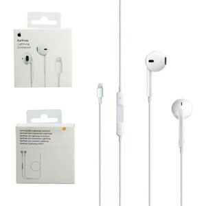 Apple EarPods with Lightning Connector - White, Built-in Remote & Mic, iOS 10+ C Apple EarPods with Lightning Connector - White, Built-in Remote & Mic, iOS 10+ C