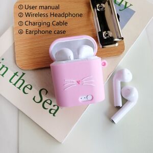 Dechoicelife - TWS Earphones - Pink - Wireless Earphones Dechoicelife - TWS Earphones - Pink - Wireless Earphones