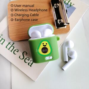 Dechoicelife (a-avocado) New TWS Wireless Earphones Bluetooth Matte Earbuds Headset Wireless Dechoicelife (a-avocado) New TWS Wireless Earphones Bluetooth Matte Earbuds Headset Wireless