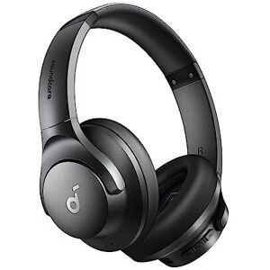 Soundcore by Anker Q20i Hybrid Active Noise Cancelling Foldable Headphones, Wireless Over- Soundcore by Anker Q20i Hybrid Active Noise Cancelling Foldable Headphones, Wireless Over-