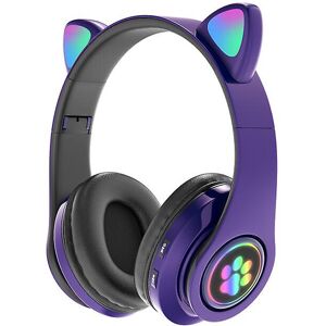 Unbranded New B39 Bluetooth Headphone Cute Cat Ear Breathing Lighting Hifi Stereo Foldable Unbranded New B39 Bluetooth Headphone Cute Cat Ear Breathing Lighting Hifi Stereo Foldable