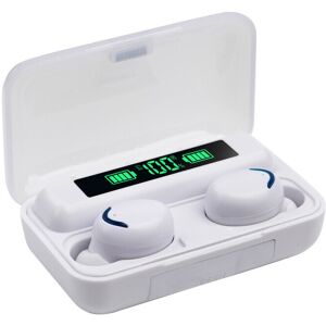 Unbranded (WHITE) (PURPLE) F9 Wireless Earbuds Headphones With 1200mAh Digital Display Cha Unbranded (WHITE) (PURPLE) F9 Wireless Earbuds Headphones With 1200mAh Digital Display Cha